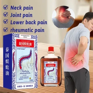 Traditional Thai Centipede Herbal Massage Oil Joint Muscle Pain Relief OEM