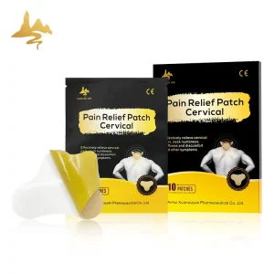 Trending Chinese Therapy Heat Moxibustion Herbal Plaster Transdermal Body Cervical Spine Pain Relief Patch