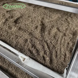 Turmeric Powder Continuous Steam Flavoring Production Line for Spices Traditional Chinese Medicine and Nut Sterilization