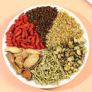 Unisex Detox Health Tea Bags Sachet Chrysanthemum Cassia Burdock Honeysuckle Osmanthus Sweet Fruit Chinese Herbal Bulk