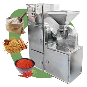 Universal China Flour Mill Spice Almond Food Milling Process Pulverizer Bark Grind From Machine for Herbs