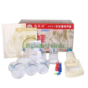 Vacuum Cupping Set with Hand Pump 6 Cups