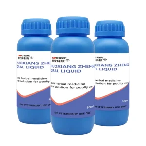 Veterinary Chinese Medicine Huoxiang Zhengqi Oral Liquid Relieves Digestive Tract Diseases of Livestock and Poultry