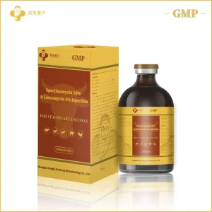 Veterinary Medicine Grade Spectinomycin10%+ Lincomycin5%Injection Antibacterial Medicine for Cattle Sheep Swine10ml 50ml 100ml