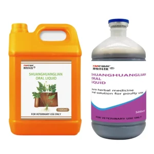 Veterinary Medicine Shuanghuanglian Oral Liquid Chinese Medicine for Chicken Pigeon Dog Pig Cattle and Sheep Cold Cough Clear Plague Heat Detoxification