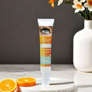 Vitamin C Eye Cream for Dark Circles and Anti Aging Skin Care