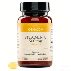 Vitamin C Pills High Strength Antioxidant Immune Support Skin Health Collagen Support Dietary Supplement for Adults