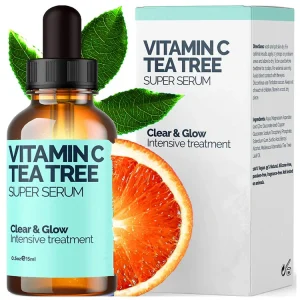 Vitamin C Tea Tree Invisible Acne Spot Treatment Serum for Face & Body