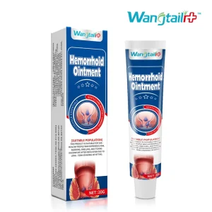 Wangtailin Chinese Herbal Anti itch Ointment (20g Box) for Hemorrhoid Care Class I 2 Year Shelf Life