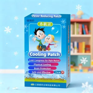 Waterproof Cold Fever Physical Cooling Cold Compress Pain Relief Brain Protection Kid 8 Hour Fever Relief Patch