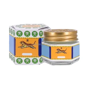 White Balm Cream 19.4g Chinese Herb Balm Fragrant Orifice Dispel Wind and Relieve Itching Box