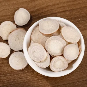White Peony Root Bai Shao Sulfur Free Dried Slices 1kg Bulk Bozhou Origin Chinese Herbal TCM Dietary Use 24 Herb