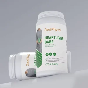 White Tea Extract Tablets for Liver and Spleen Health Support Herbal Supplements Containing Dihydromyricetin