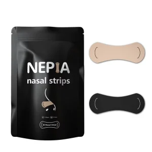 Wide Body Nasal Strips (30 Pack) Extra Strength Adhesive Sweat Resistant Fits All Nose Sizes Day & Night Use