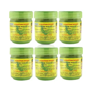 Wild Thai Herb Inhaler Oil 10G 6 Bottles