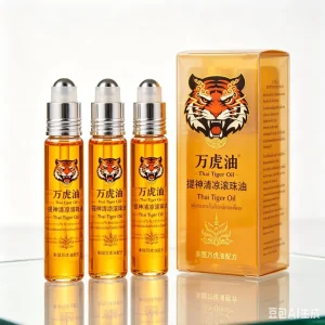 Wind Medicated Oil Herbal Cool Oil Refreshing Anti-Mosquito Bite Wind Oil Mint Customizable Antipruritic Healthcare