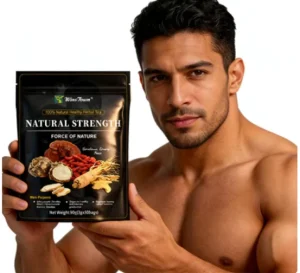 Wins Town Natural Strength Men’s Kidney Tonic Body Strengthening Supplement with Ginseng Maca Ganoderma Wolfberry