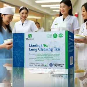 Winstown Custom Mullein Leaf Lung Clearing Tea 100% Pure Natural Flavor Detox Quit Smoking Herbal Tea Caffeine Free Bag Box