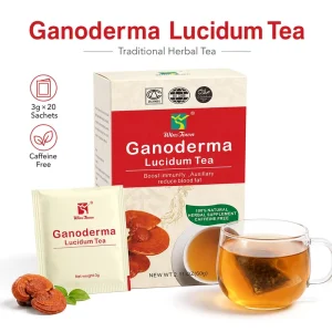 Winstown Ganoderma Lucidum Tea Immunity Support Blood Lipid Care Herbal Wellness Tea Private Label OEM ODM Supply