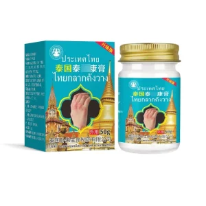 Wo Fo Moss Kang Ointment Direct Thailand Factory Chinese Skin Plaster for Body Fresh Nettle Diagnosis Pruritus Allergy Yan Wet