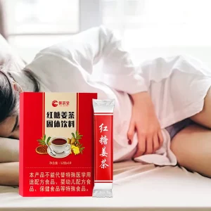 Womb Detox Ginger Red Dates Tea for Period Pain Relieving Chinese Herbal Womb Healthy Tea for Menstrual Ginger Flavored Tea