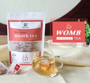 Womb Tea for Women Helps Relieve Menstrual Cramps Red Date Rose Flower Chinese Wolfberry Womb Detox Tea