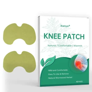 Wormwood Extract Heat Relief Patch for Long Lasting Warming Herbal Heating Patches for Knee, Back, Neck, Shoulder, Joint, Muscle