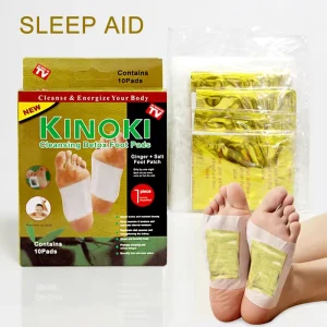 Wormwood Foot Patches, Natural Herbal Insomnia Relief Stickers for Deep Sleep, Calming Wellness Foot Pads