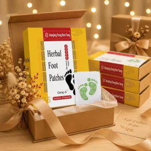 Wormwood Herbal Foot Pads, Natural Extract Foot Patches for Body Care, Relaxing Foot Stickers