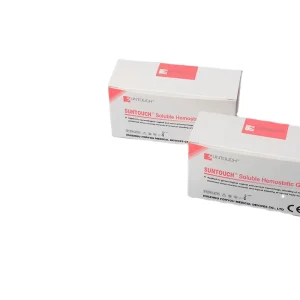 Wound Care Dressing Medical Materials Accessories Hemostatic Gauze CMC Soluble Gauze for First Aid