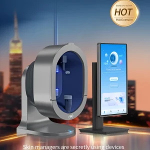 X5 Magic Mirror 3D Digital AI Skin Image Analyzer HD Multi Spectrum for Moisture Scalp Wrinkles & Pores