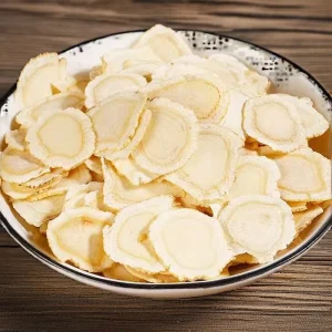 Xi Yang Shen Slices 250g Raw AD Dried American Ginseng for Herbal Tea Soup Health Tonic Root Culinary Wellness Use