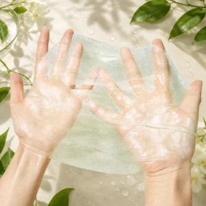 YDG191 Dendrobium Freeze-Dried Facial Mask Sheet Plant Fiber Dry Mask for Herbal Beauty Skin Care