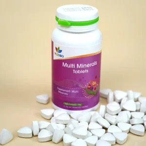 YUZIBO Adult Natural Calcium Iron Zinc Multimineral Tablets Health Food Grade Improved Bone Density