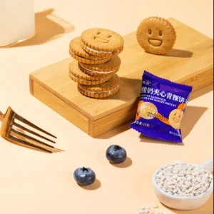 Yogurt Filled Whole Grain Barley Cookies a Guilt Free Satisfying Snack