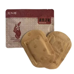 Yong Quan Eco friendly Moxibustion Patch With Chinese Herbal Ingredients For Foot Warmth Relief and Exterior Syndrome