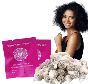 Yoni Pearls Vaginal Detoxification Uterine Healing Chinese Herbs Antibacterial Odor Control Stopper Cleansing Pills for Vaginal