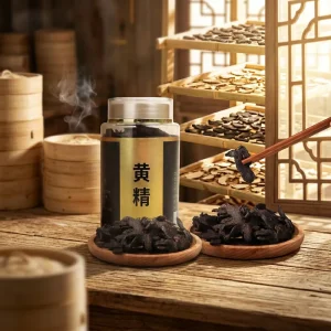 Yunnan Huangjing (Polygonatum) Nine Times Steamed Sun dried Processed Using Traditional Methods Ready to drink Herbal Tea 250g