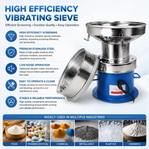 Yz Series SUS304 Customizable Liquid 450 Vibrating Machine Fruit Juice Filter Sieve