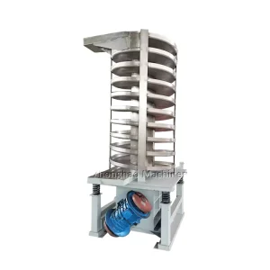 Zhonghao Food Grade Stainless Steel Vertical Spiral Elevator Vibrating Lift Conveyor Motor 1 20t h Capacity Cooling Tower