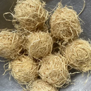 Zhu Ru Chinese Herbal Medicine Natural Bamboo Shavings Ball Caulis Bambusae in Taenia