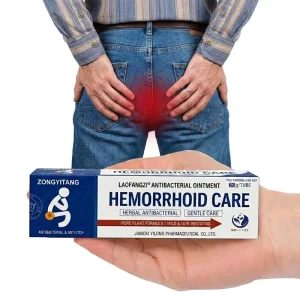 ZongYiTang ZYT-01 Herbal Antibacterial Hemorrhoid Treatment Ointment Plant Extract Jiangxi Adults Normal Skin