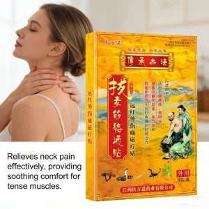 therapy for Shoulder Neck Waist and Leg Pain relieving patch with Far infrared Magnetic OEM ODM